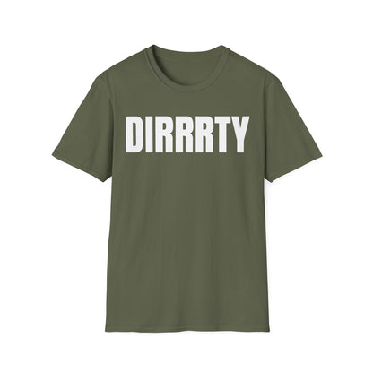 DIRRRTY Tee — Pop Diva Edition | Bold Y2K Graphic Shirt