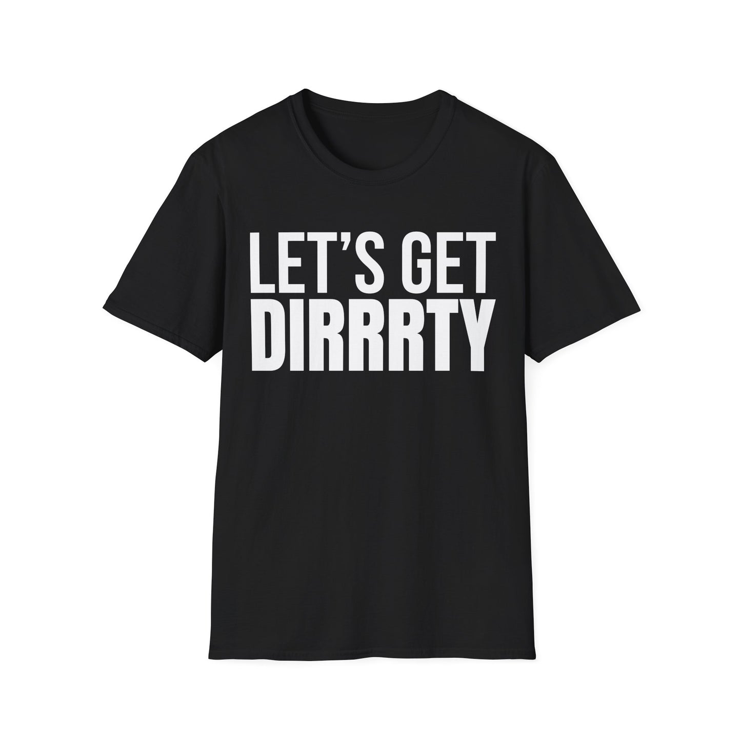 LET’S GET DIRRRTY Tee — Party Edition | Pop Diva Y2K Shirt